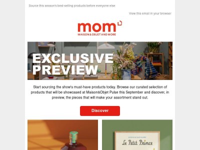 The must-have products from Maison&Objet Pulse are already on MOM