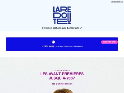 Les avant-premières | Jusqu’à -70% 🔥