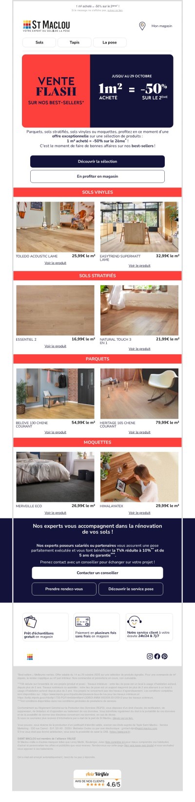 VENTE FLASH exceptionnelle sur nos best-sellers 💥