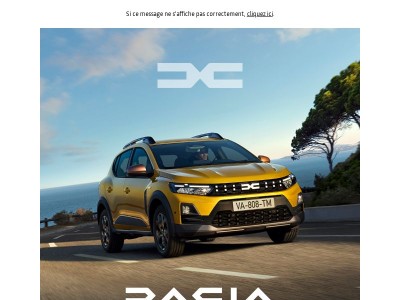M {{ lastname }}, en route vers le printemps avec Dacia