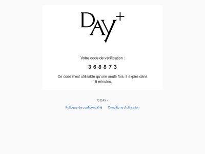 Votre code est : 368873