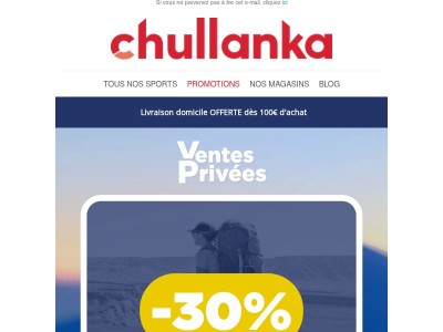 Ventes Privées -40% : dernière chance 🌡️
