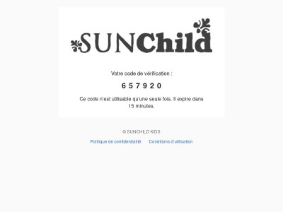 Votre code est : 657920