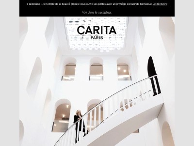 Bienvenue à la Maison Carita