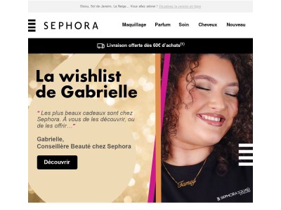 Vos cadeaux préférés vous attendent ICI