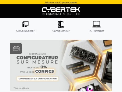 Configure ton PC à ton image avec Cybertek