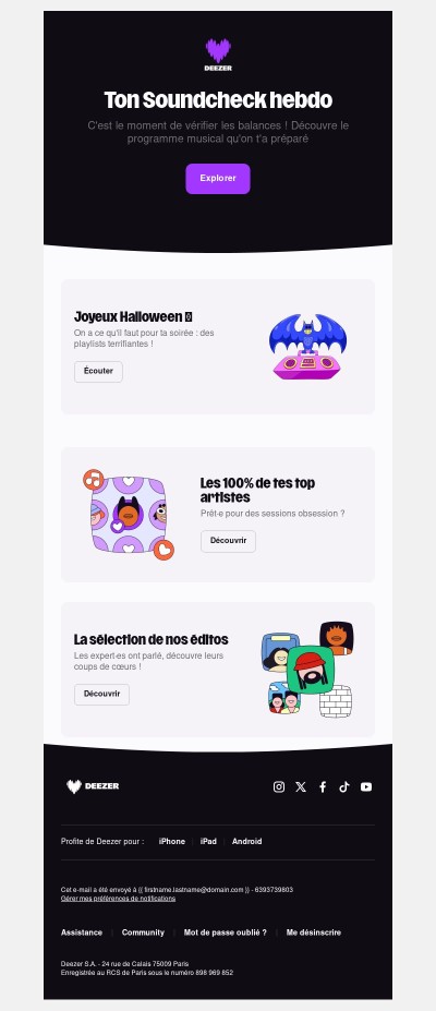 Soundcheck : ton récap de la semaine