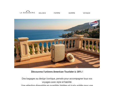 L'univers American Tourister à -30% ✨