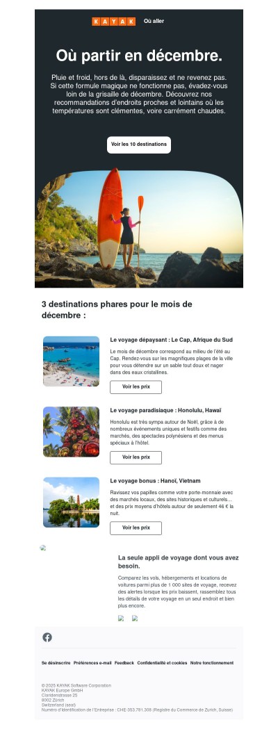 Décembre au soleil ?