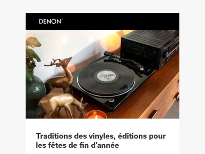 Des platines légendaires pour ambiancer vos fêtes de fin d’année 🎶