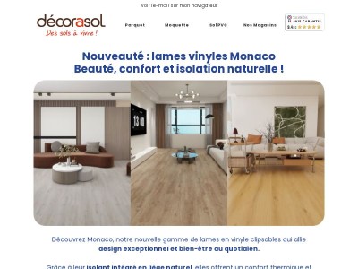 ✨ Nouveauté : lames vinyles Monaco