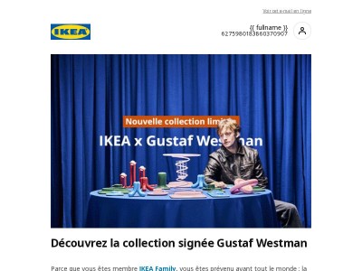 Nouvelle collection IKEA x Gustaf Westman