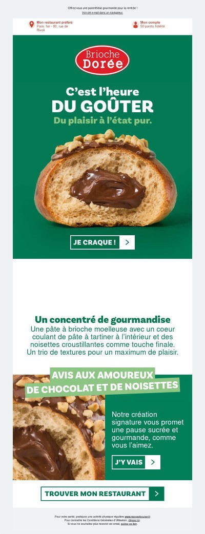 Dernière chance pour profiter de notre Briochette à 150 points ! ✨