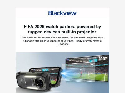 Portable Rugged Projectors: Watch FIFA 2026 Anywhere