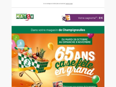 Cette semaine, offre fidélité, baisse des prix et Plat Gagnant...