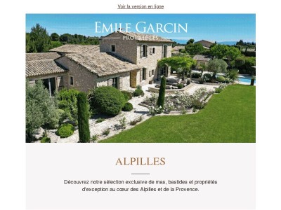 🌿 Alpilles, maisons de caractère & belles propriétés