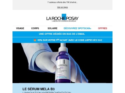 MELA B3 : Corrigez l’hyperpigmentation de façon inédite
