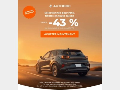  🌴 Les prix des pièces détachées sont déjà en vacances : -43 % par rapport au PVC 🚙 