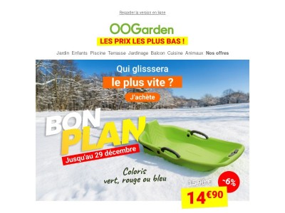 Sortez les luges pour les vacances de Noël ! 🛷❄️