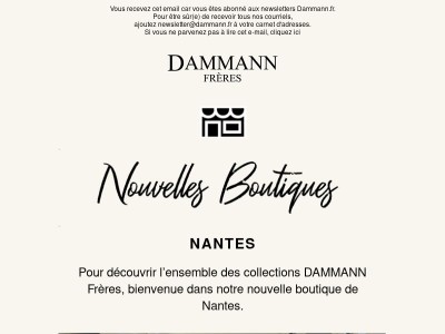 Découvrez nos nouvelles boutiques à Nantes et au Luxembourg