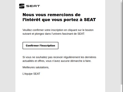 Veuillez confirmer votre adresse e-mail