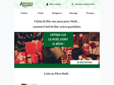 La liste de Noël de votre compagnon est prête !