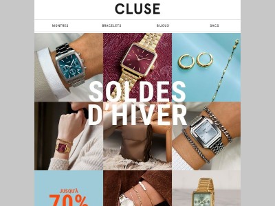 Les SOLDES passent vite ! ⌚