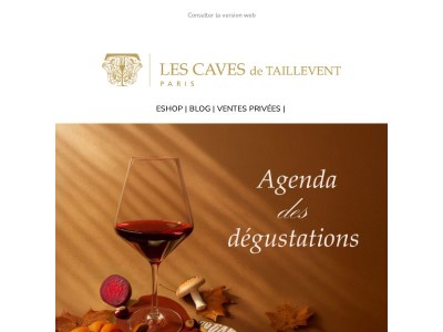 🍇Vos prochains temps forts à savourer