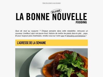 L’adresse de la semaine gère aussi bien les fourneaux que les goulots