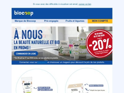 À nous la beauté naturelle et bio ! 