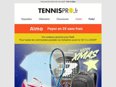 Christmas Deals : 10% de remise supp