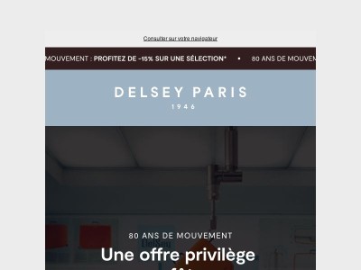 Célébrons nos 80 ans, profitez de -15%  🎁
