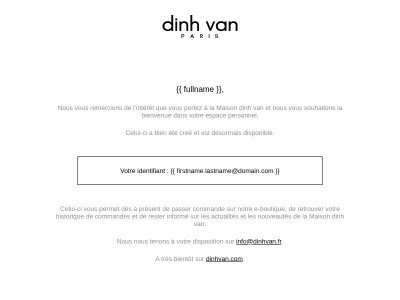 Bienvenue dans votre espace sur dinhvan.com