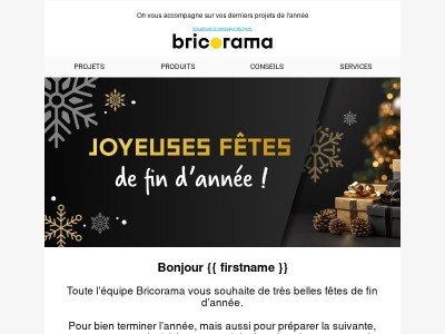 ✨ Joyeuses fêtes {{ firstname }} ! 