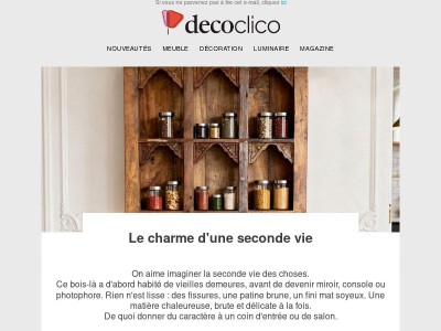 Ce bois a déjà eu une maison… 🍃