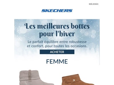 Les meilleures bottes d'hiver sont ici !