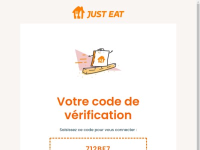 Votre code de vérification