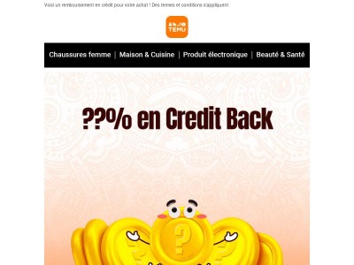 💕 Votre achat a été remboursé sous forme de crédit