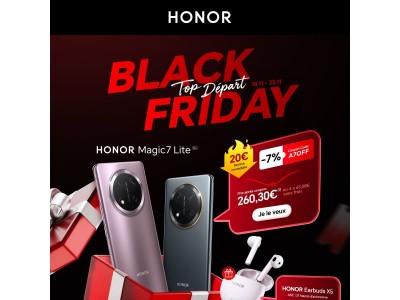 🔥 Le Black Friday HONOR bat son plein !