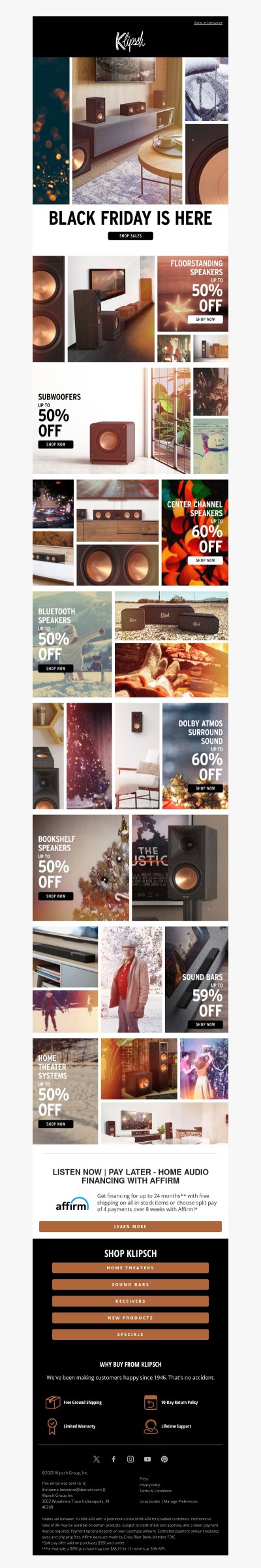SHOP KLIPSCH BLACK FRIDAY | Up To 60% OFF