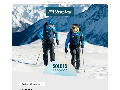 C’est parti pour les soldes Outdoor ! ❄️