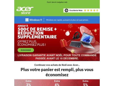 Offrez plus, économisez plus !