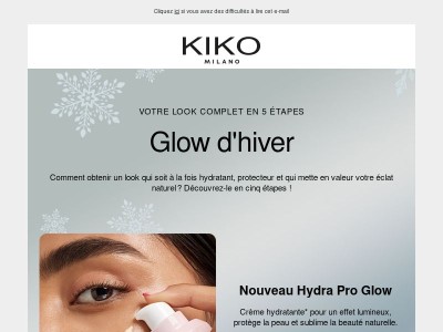 Réalisez votre look d'hiver ❄️ en 5 étapes !