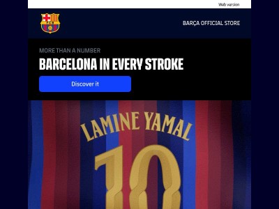 The new Barça jersey number ❤️💙