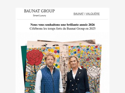 Baunat Group vous souhaite une brillante année 2026