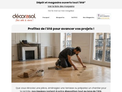 Vos projets n’attendent pas la rentrée !