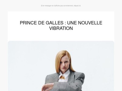 PRINCE DE GALLES : UNE NOUVELLE VIBRATION