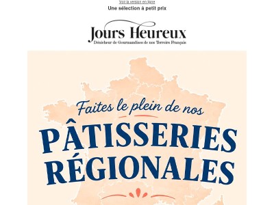 {{ lastname }}, que diriez-vous de goûter nos pâtisseries ?