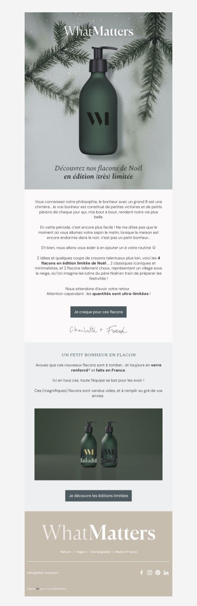 Flacons Collection hiver ❄️