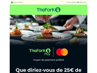 {{ firstname }}, votre avantage exclusif de 25€ est toujours disponible !